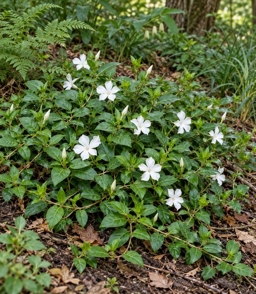 Vinca major ‘Alba’